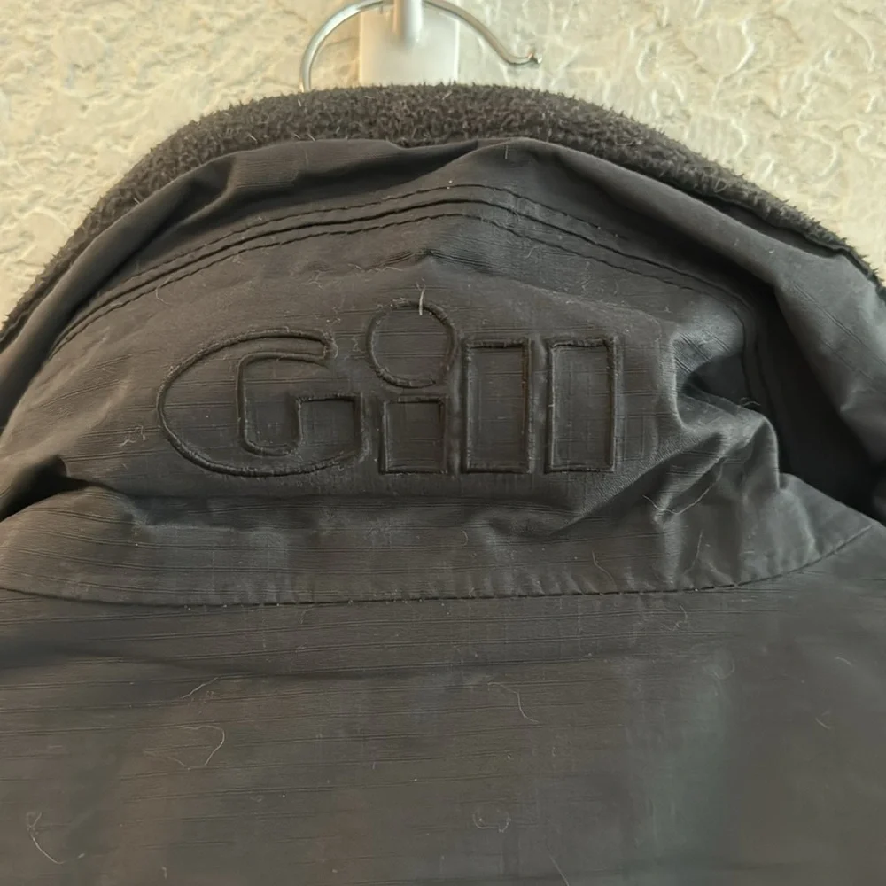 Gill Rain Jacket- embroidered with “Kayla”. Size XS